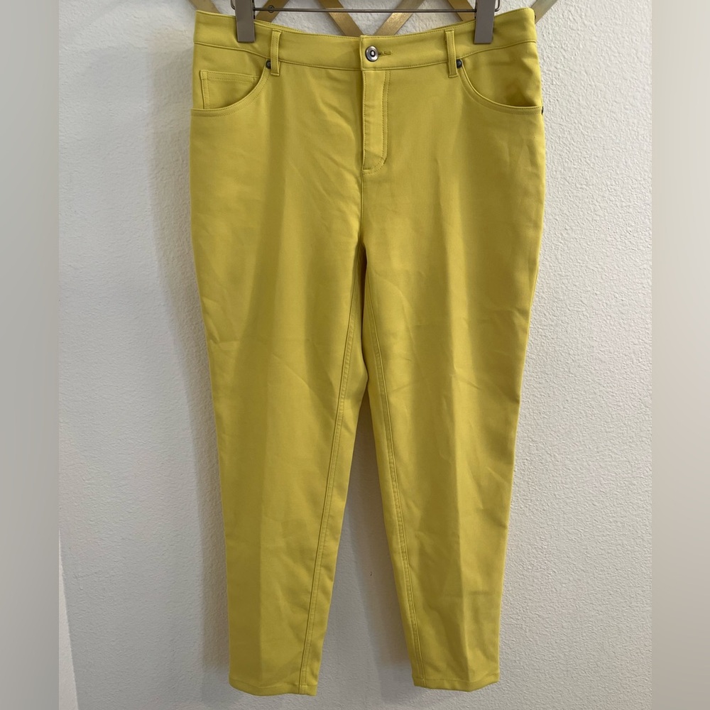 Eric Yellow Stetch Pants 6
